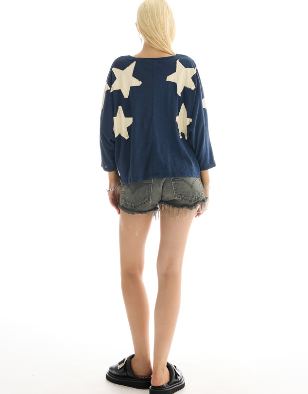 THE TALES - Star College Batwing Tee