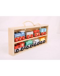 Bello - Train & Carriage Set