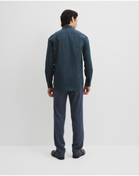 Country Road - Slim Fit Cotton Check Shirt