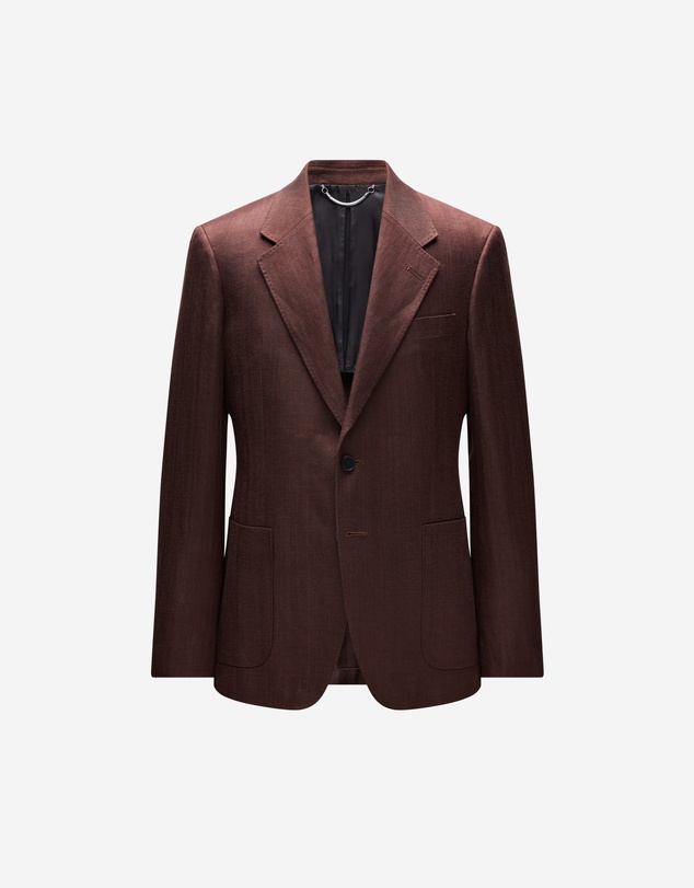 Calibre - Twill Linen Blend Suit Jacket Bourbon
