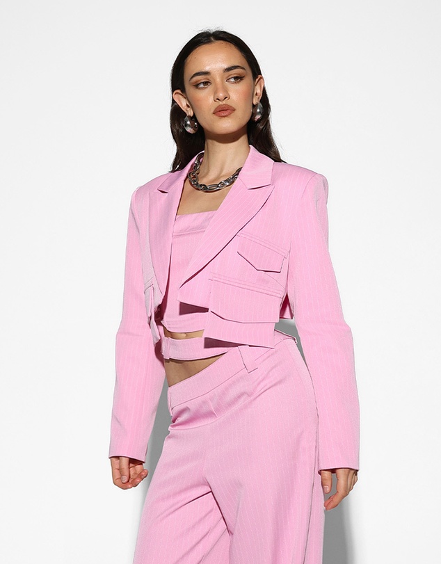 BY.DYLN - Hendrix Cropped Blazer