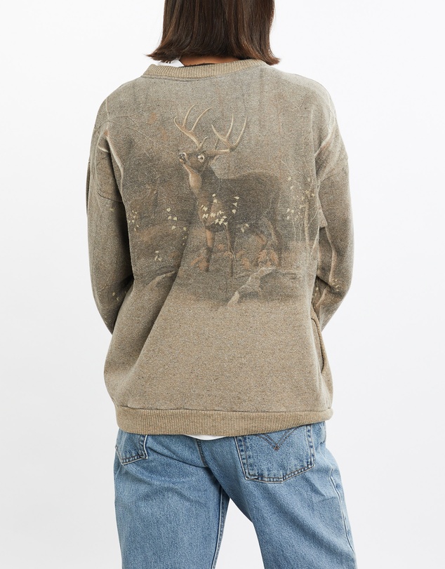 Vintage by The Real Deal - Pre Loved - Vintage 90s Dear Wildlife Sweatshirt