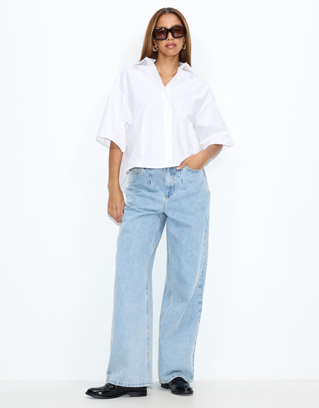Dazie - Harbour Cotton Oversized Shirt