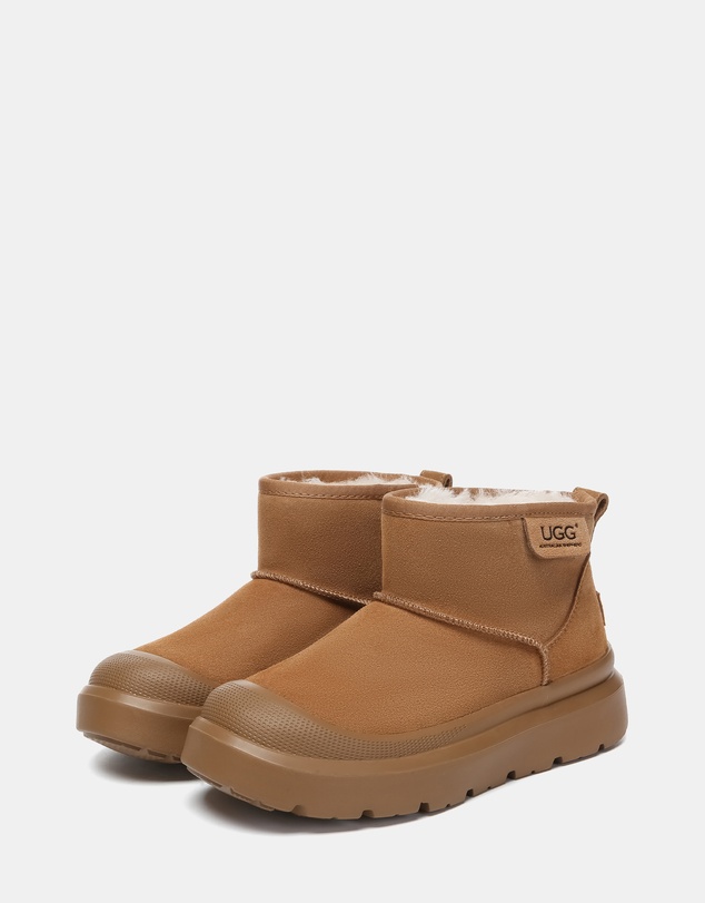 EVERAU - Australian Shepherd Ugg Harrison Cow Suede Upper UGG Boots