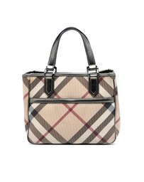 Pre-Loved by Azura Reborn - Pre-Loved Supernova Check Coated Canvas Tote