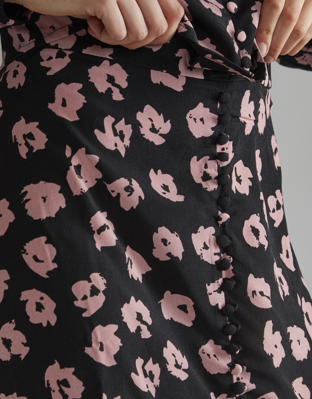 Glamorous - Button-Front Midi-Skirt