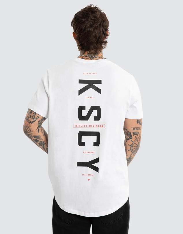 Kiss Chacey - Stamp Dual Curved Tee