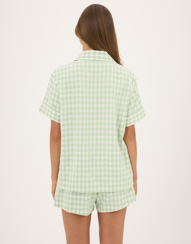 Atmos&Here - Ava Gingham Short Pyjama Set