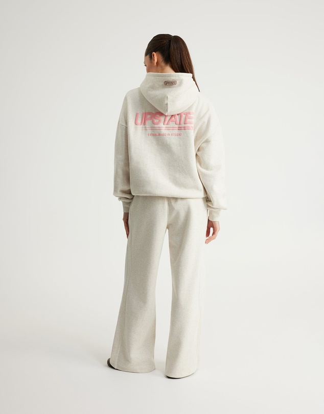 Upstate - Off-Duty Hoodie - Oatmeal Marle
