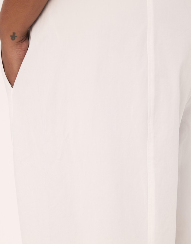 Atmos&Here Curvy - Sienna Cotton Barrel Leg Pants