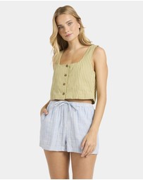 Billabong - Womens Wanderer Elastic Waist Shorts