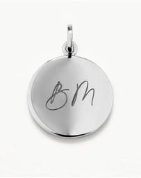 Medley Jewellery - Full Moon Pendant in Silver