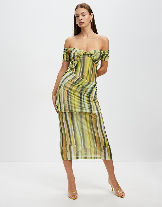 Third Form - Wind Through Off Shoulder Dress