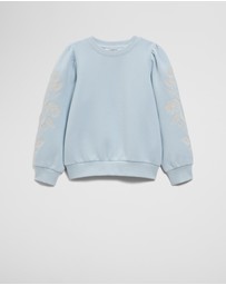 Country Road - Australian Cotton Embroidered Sleeve Sweat