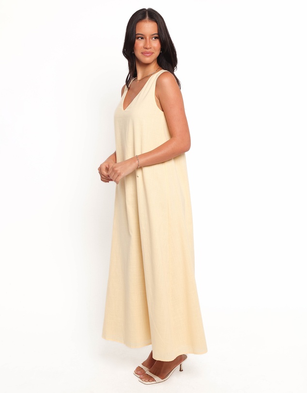 Petal & Pup - Lia Maxi Dress - Lemon