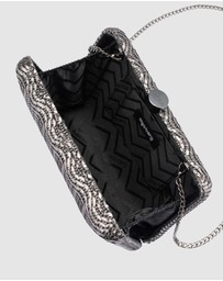 Olga Berg - Hannah Textured Clutch