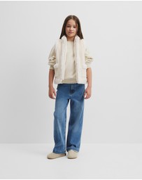 Country Road - Reverse Faux Fur Vest