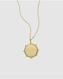 Fossil - Elliott Gold Tone Pendant