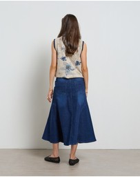 DRICOPER DENIM - Abby Flare Skirt