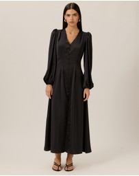 Tussah - Florence LS Satin Midi Dress