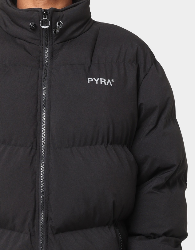 PYRA - Padded Puffa Jacket Black