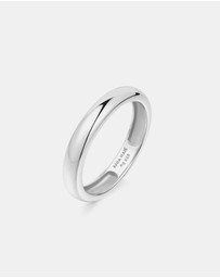 Ania Haie - Silver Curve Dome Band