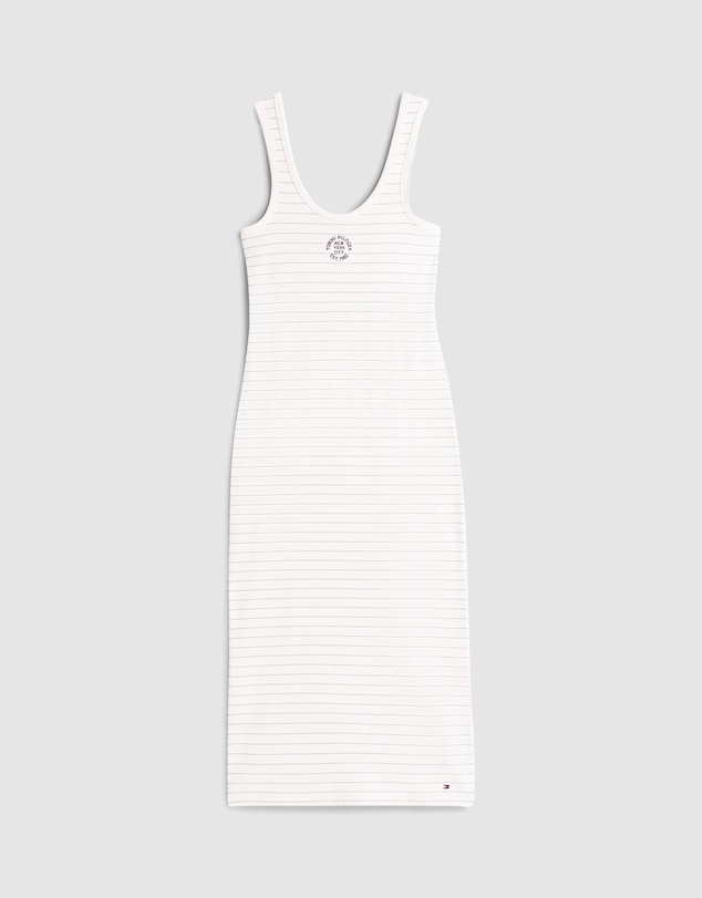 Tommy Hilfiger - Roundall Rib Slim Tank Dress