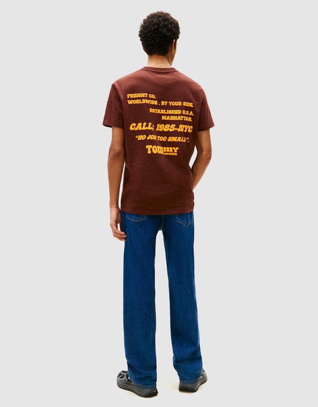 Tommy Jeans - Back Logo Slim Crew Neck T-Shirt