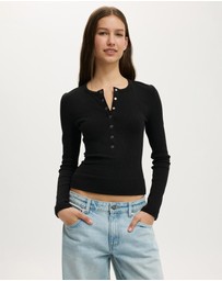 Cotton On - Blake Henley Long Sleeve Top