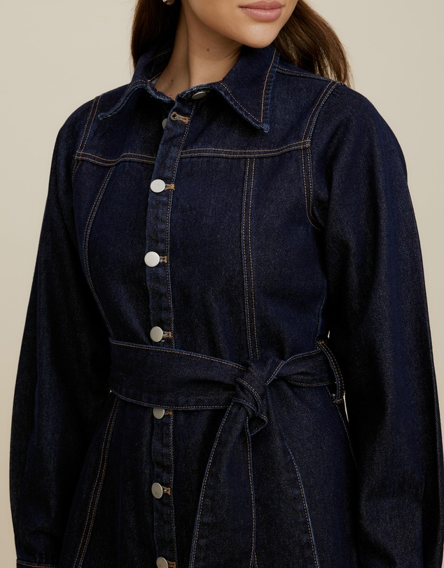 The Fated - Mara Denim Dress