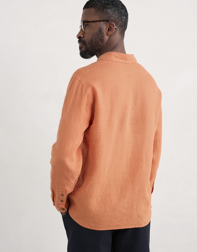 Seasalt - Seasalt Cornwall Orange Curator Shirt