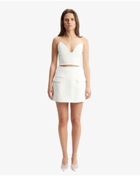 Bardot - Delphi Strapless Crop Top