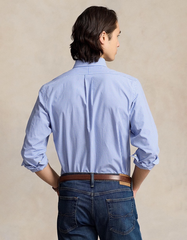 Polo Ralph Lauren - Custom Fit Stretch Poplin Shirt - ICONIC EXCLUSIVE