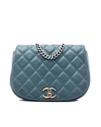 Pre-Loved by Azura Reborn - Pre-Loved Small Quilted Caviar Casual Pocket Flap