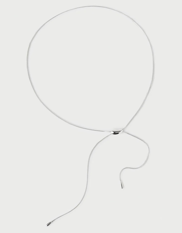 PDPAOLA - Rodeo Silver Slider Necklace