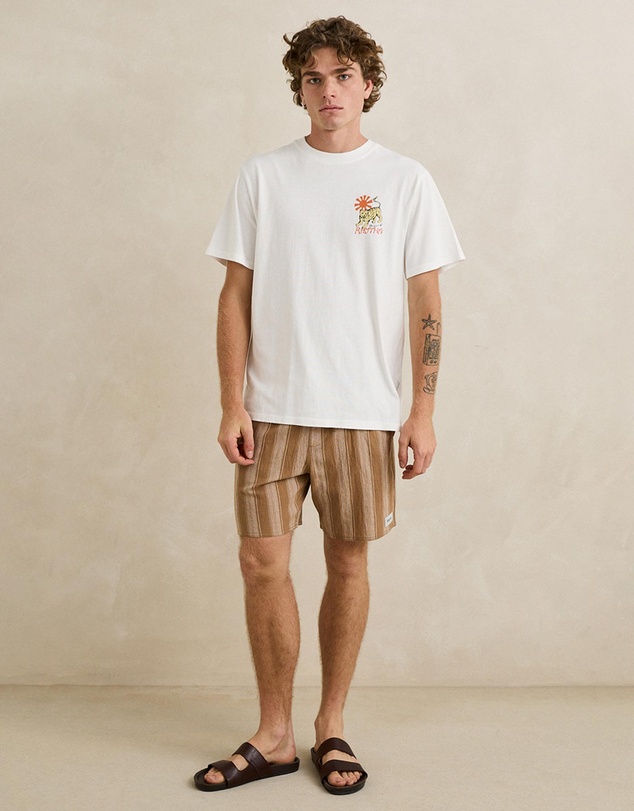 Rhythm - Jacquard Stripe Jam Shorts