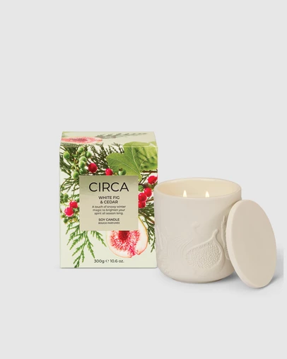 CIRCA - White Fig & Cedar Soy Candle