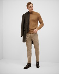Politix - Textured Roll Neck Knit