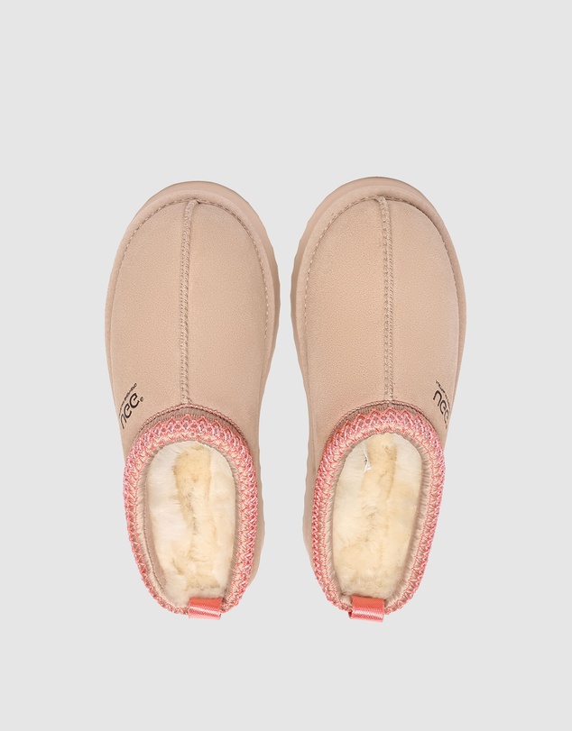 EVERAU - Australian Shepherd Ugg Tay Platform Cow Suede Upper House Shoes