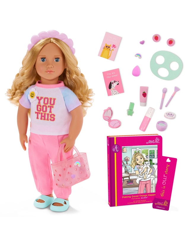 Our Generation - Self Care Beauty Doll & Accy, Aliza