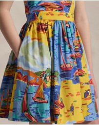 Polo Ralph Lauren - Riviera Print Cotton Dress - Teens