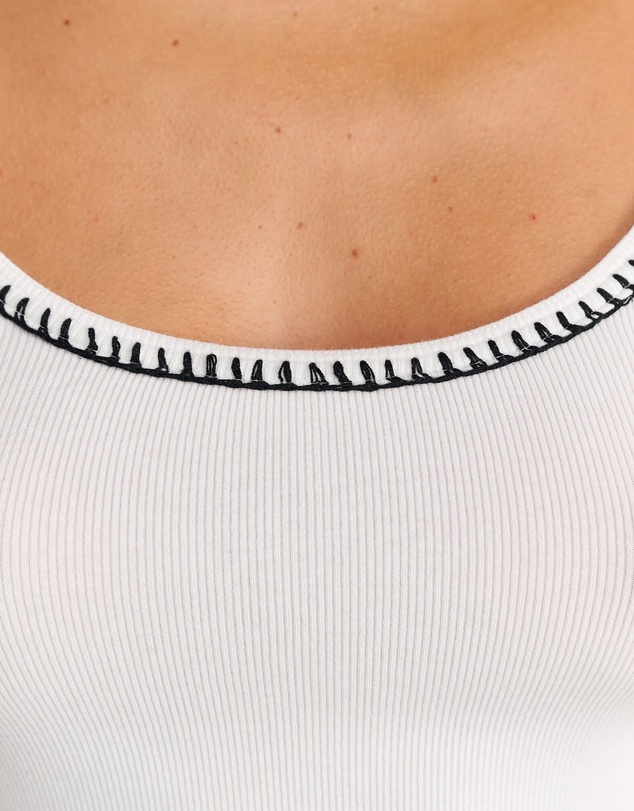 Jag - Celina Blanket Stitch Tank