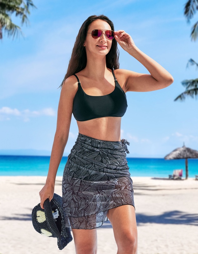 Modest Mermaid - Geo Swim Sarong