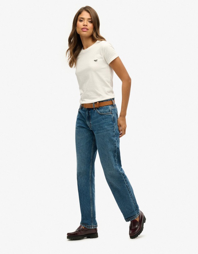 Superdry - Mid Rise Straight Leg Jean