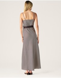 MOS The Label - Prismic Print Strappy Dress