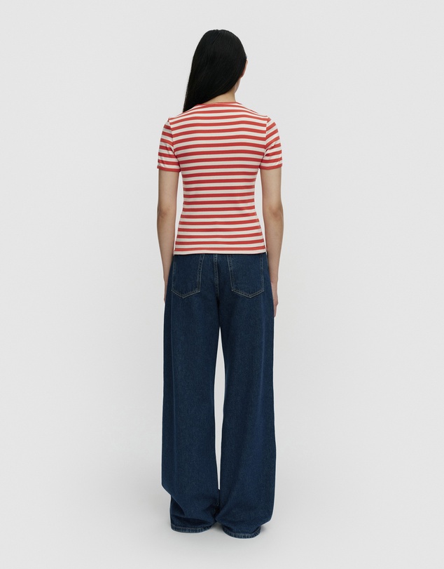 Marimekko - Kukkea Tasaraita Unikko Kioski t-shirt