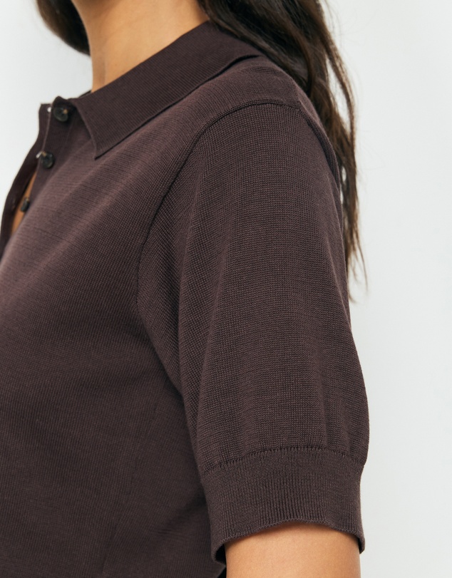 AERE - Abbey SS Knit Polo