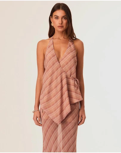 SNDYS - Tai Wrap Top