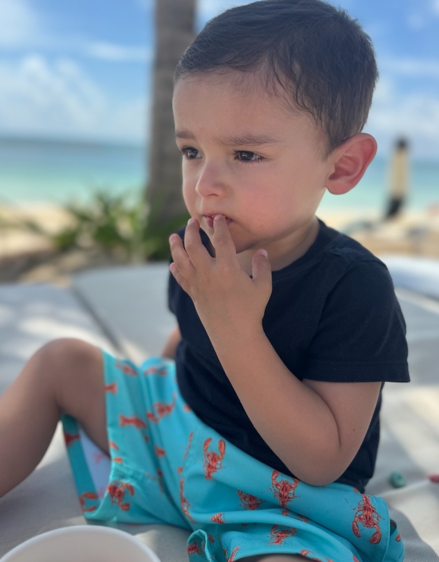 Tolu Australia - Boys Swim Shorts With Fun Lobsters