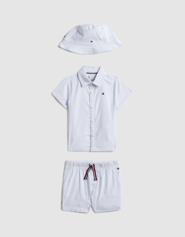 Tommy Hilfiger - Ithaca Short Shirt Hat Giftbox - Baby